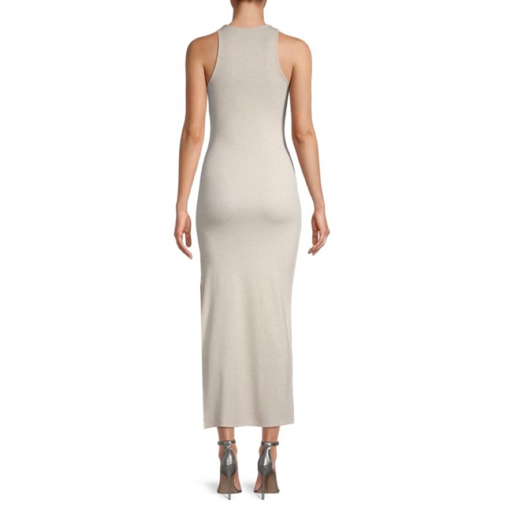 French Connection Rasha Ribbed Bodycon Dress, Size L - Picture 3 of 8